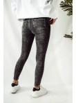 Spodnie jeansowe ciemny grafit Redial